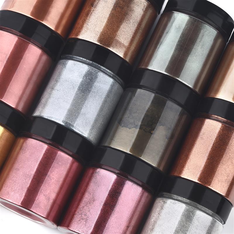 50g Shimmer Metallic Gold Silv - đánh giá và giá Resin Dye Opaque