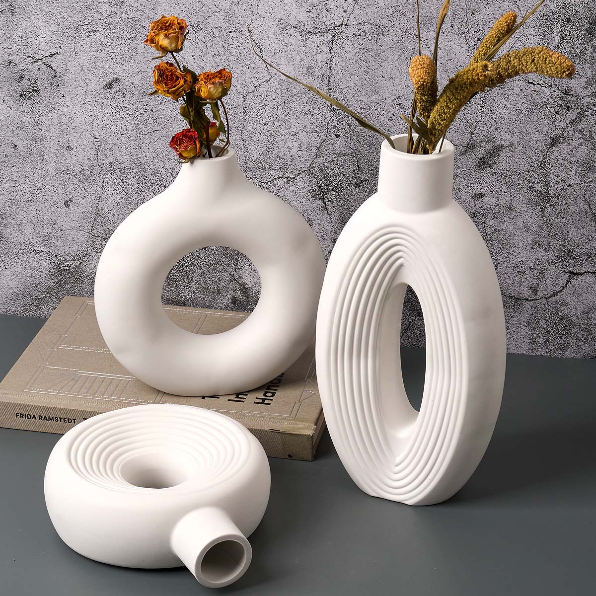 Nordic Stripe Vase Silicone Mo - đánh giá và giá Resin Art Table