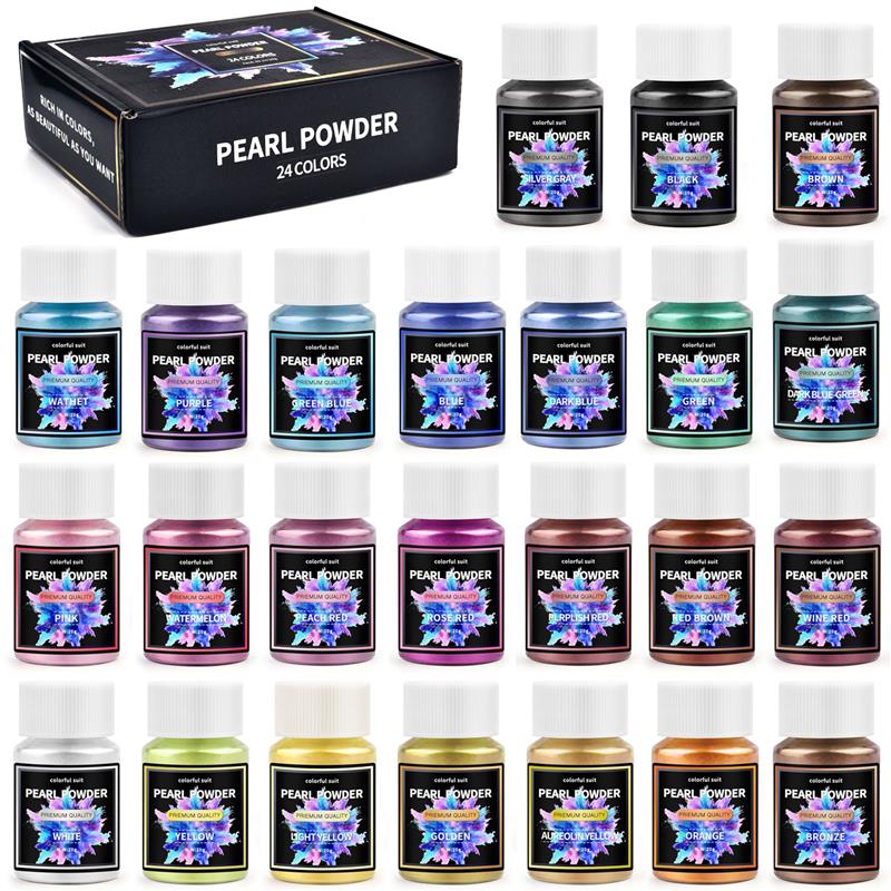 6/24/30Colors Epoxy Resin Dye  - đánh giá và giá Resin Dye Opaque