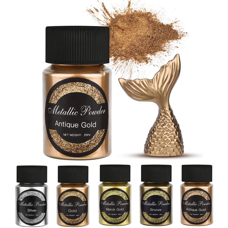 20 Ml Shimmer Metallic Gold Si - đánh giá và giá Resin Dye Opaque
