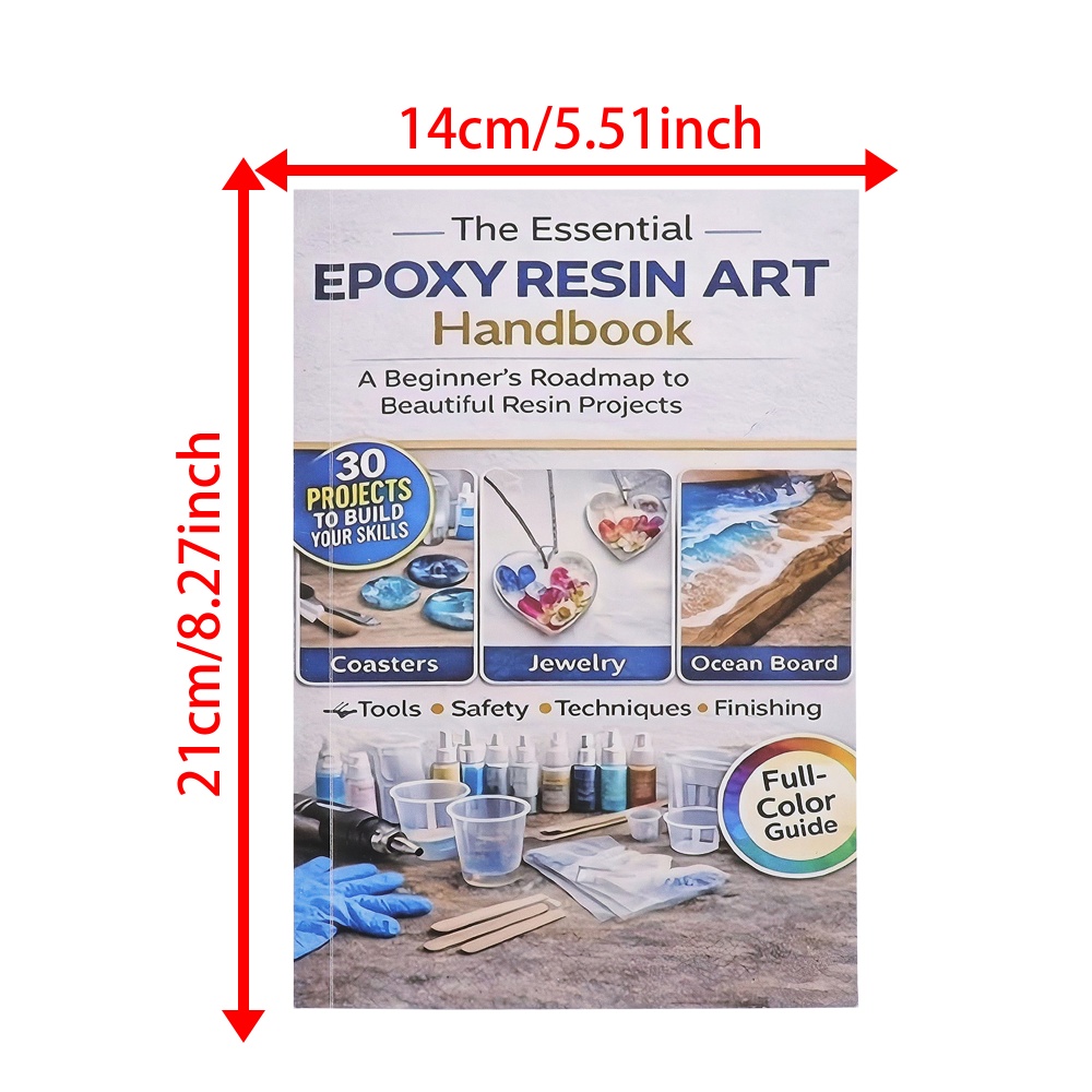 Epoxy Resin Art Handicraft Boo - đánh giá và giá Resin Art Learning