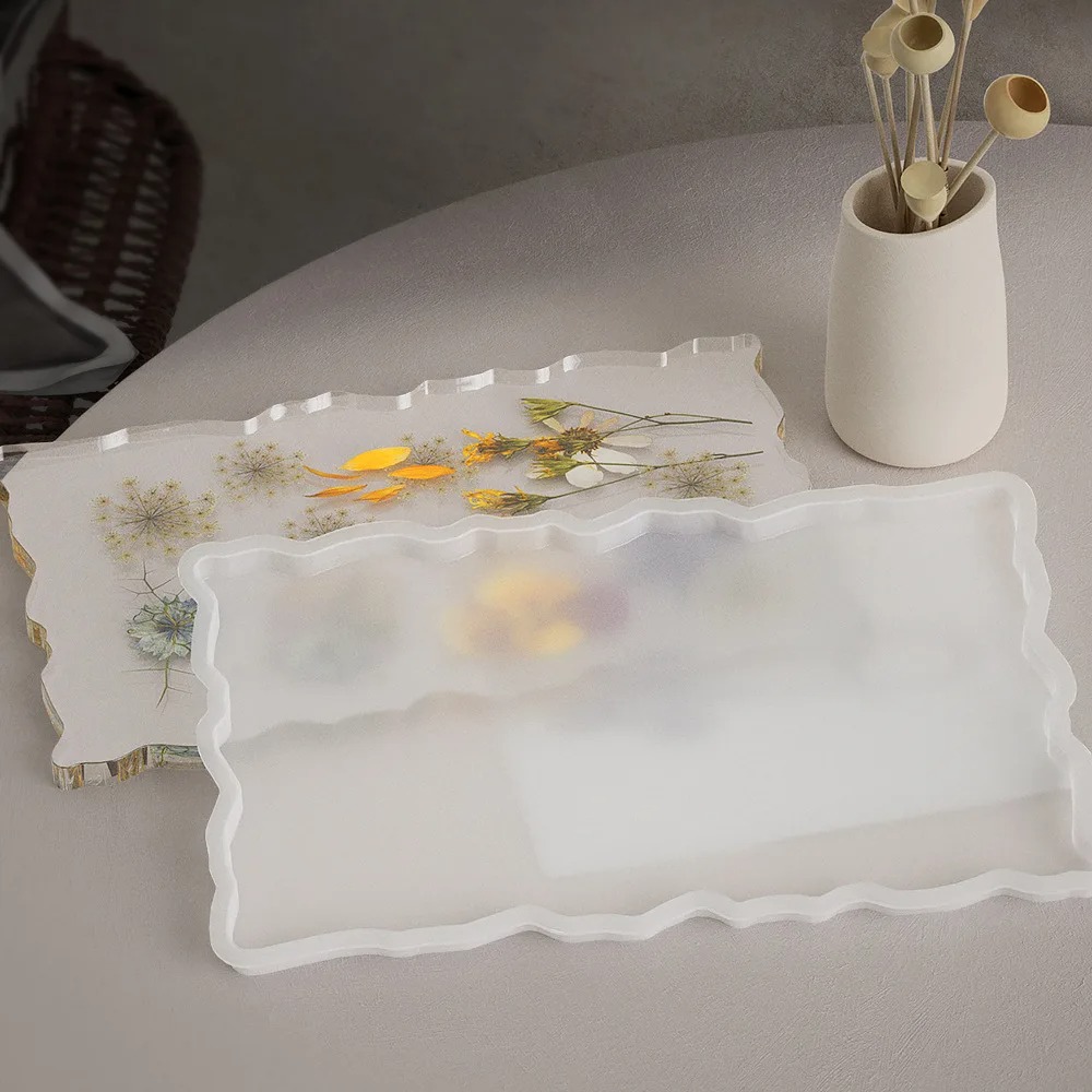Tray Epoxy Resin Silicone Mold - đánh giá và giá Tray Mold Rectangle