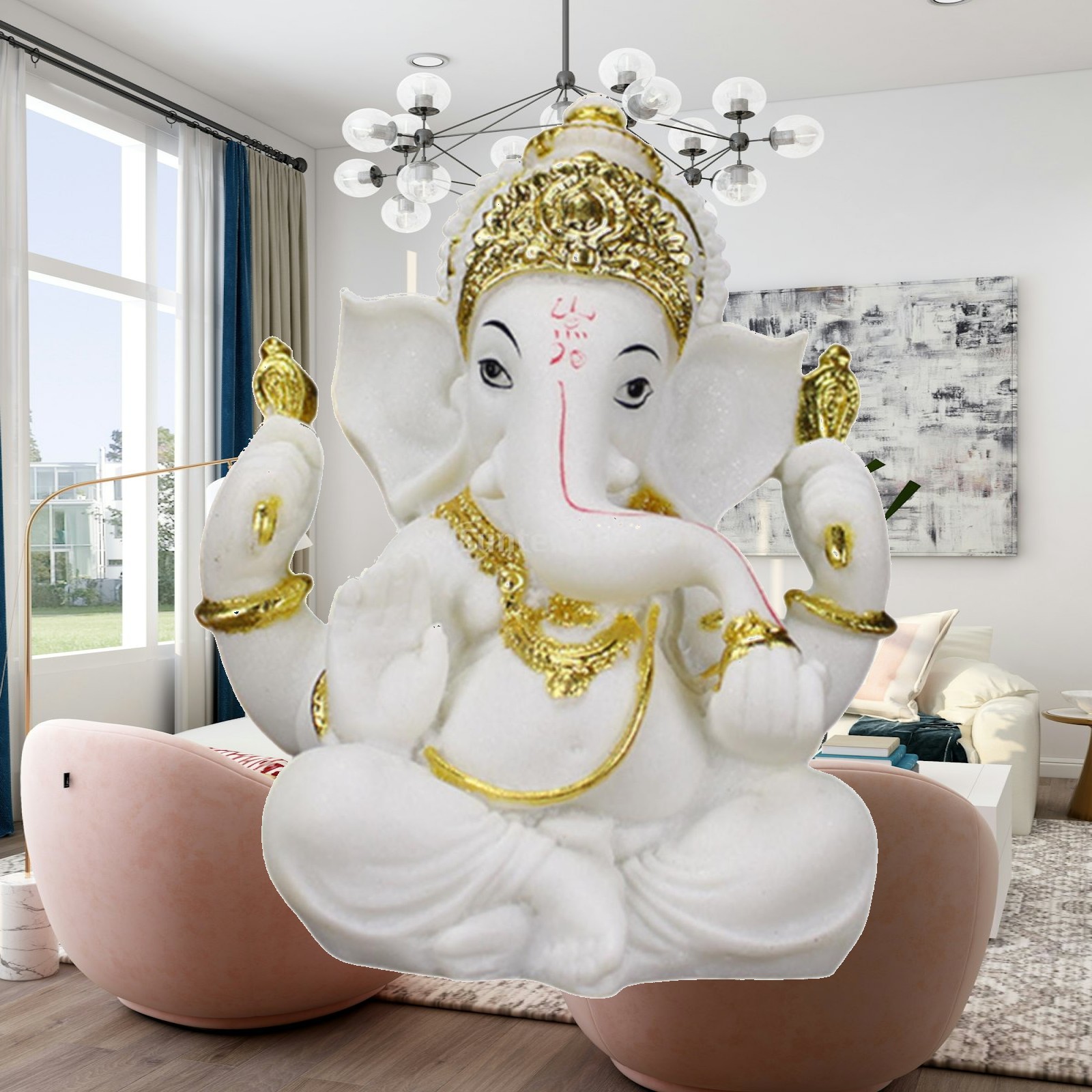 Indian Decorative Art Piece Re - đánh giá và giá Resin Art Table