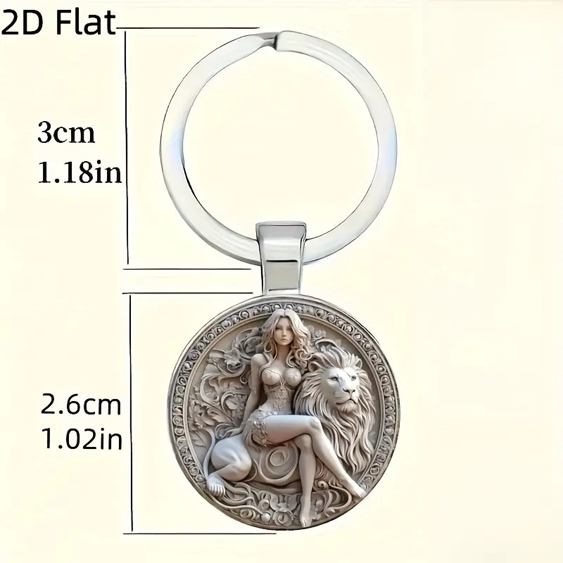 2D Unique European-Style Godde - đánh giá và giá Resin Art Design Keychain